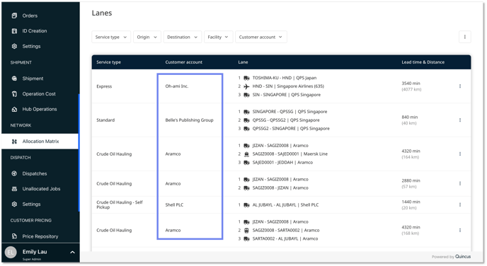 allomatrix customer account